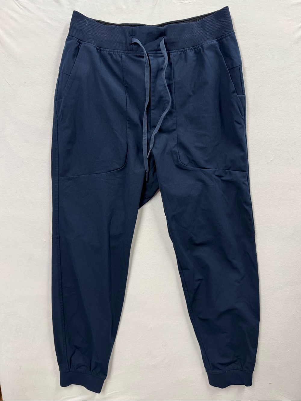 Lululemon ABC Joggers Pants Mens Medium Warpstreme Navy LM5AOHS Gym Athleisure